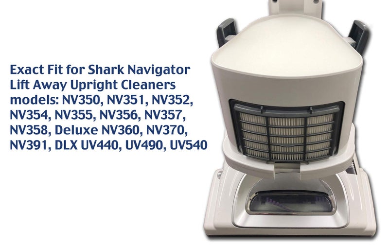 EnviroCare Premium Replacement Vacuum Cleaner Filters made to fit Shark Navigator Lift Away Models. 1 HEPA Filter and 2 Washable Foam and Felt Pre-Filters - Image 5